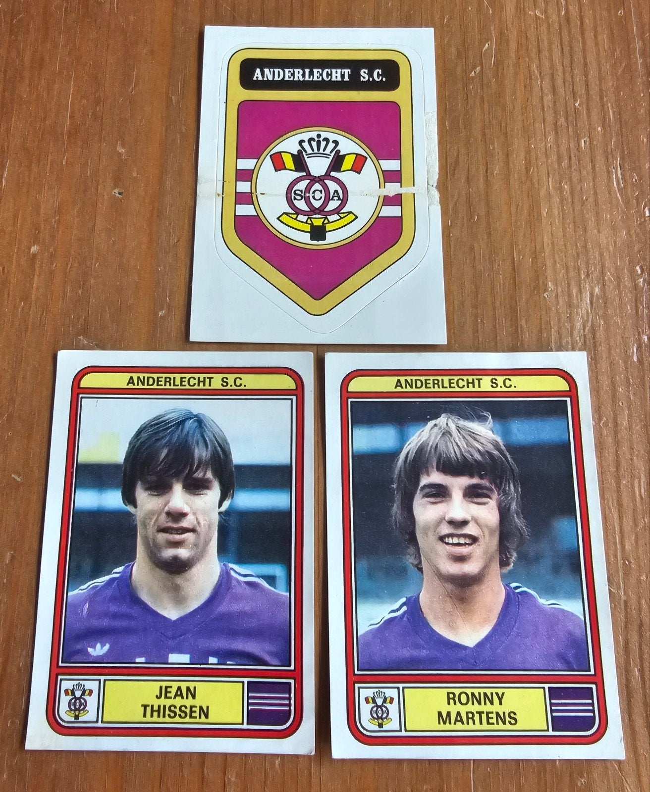 Panini Football 79 3 SC Anderlecht Stickers Voetbal!, Ophalen of Verzenden, Zo goed als nieuw, Plaatje