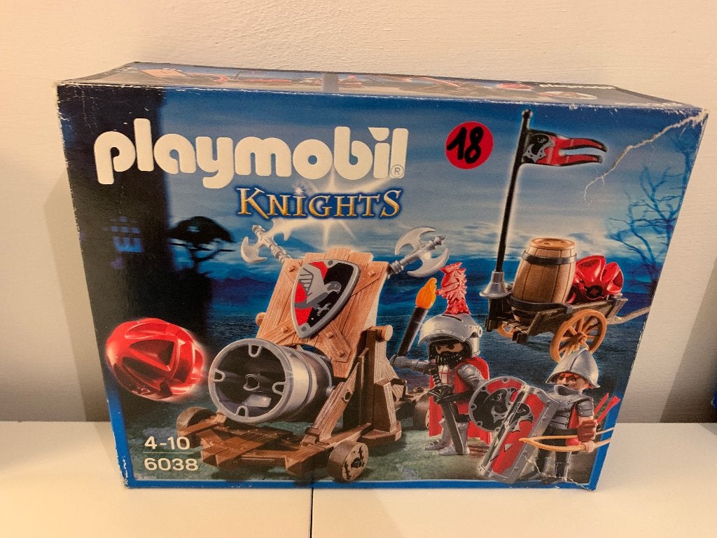 PLAYMOBIL RIDDERSET 6038, Complete set, Ophalen of Verzenden, Zo goed als nieuw, Knights