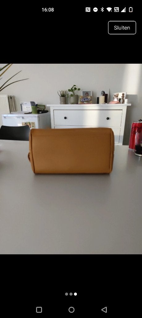 Leuke handtas, Handtassen en Accessoires, Tassen | Damestassen, Ophalen, Nieuw, Bruin, Handtas