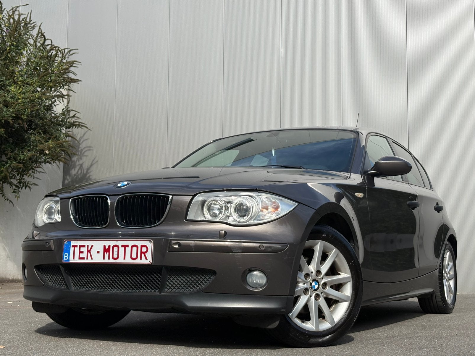 BMW 116I BENZINE, GEKEURD, NAVI, XENON, LEDER, FULL OPTION, Auto's, 1 Reeks, Leder, Handgeschakeld, 5 deurs