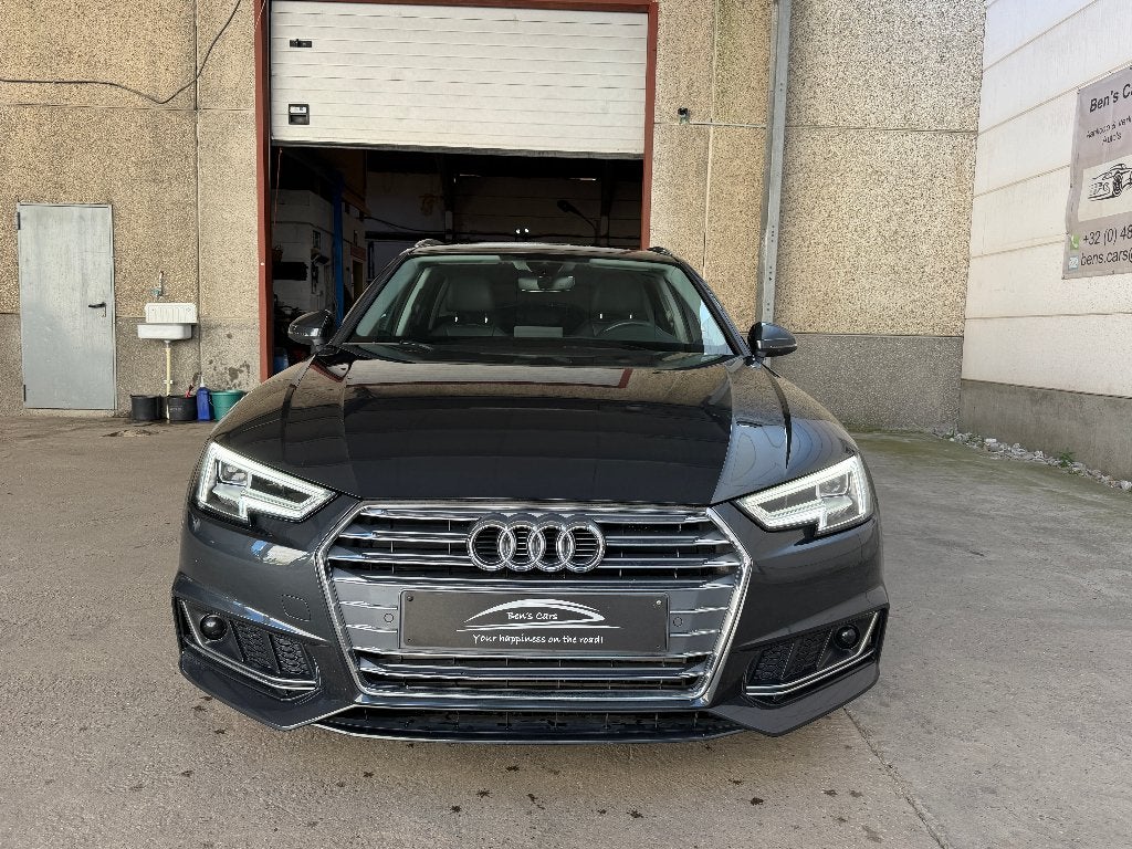 Audi A4 Avant 2.0 TFSI CNG S-Line  Automaat * Gps/Camera*, Autos, Cuir, Argent ou Gris, Achat, Euro 6