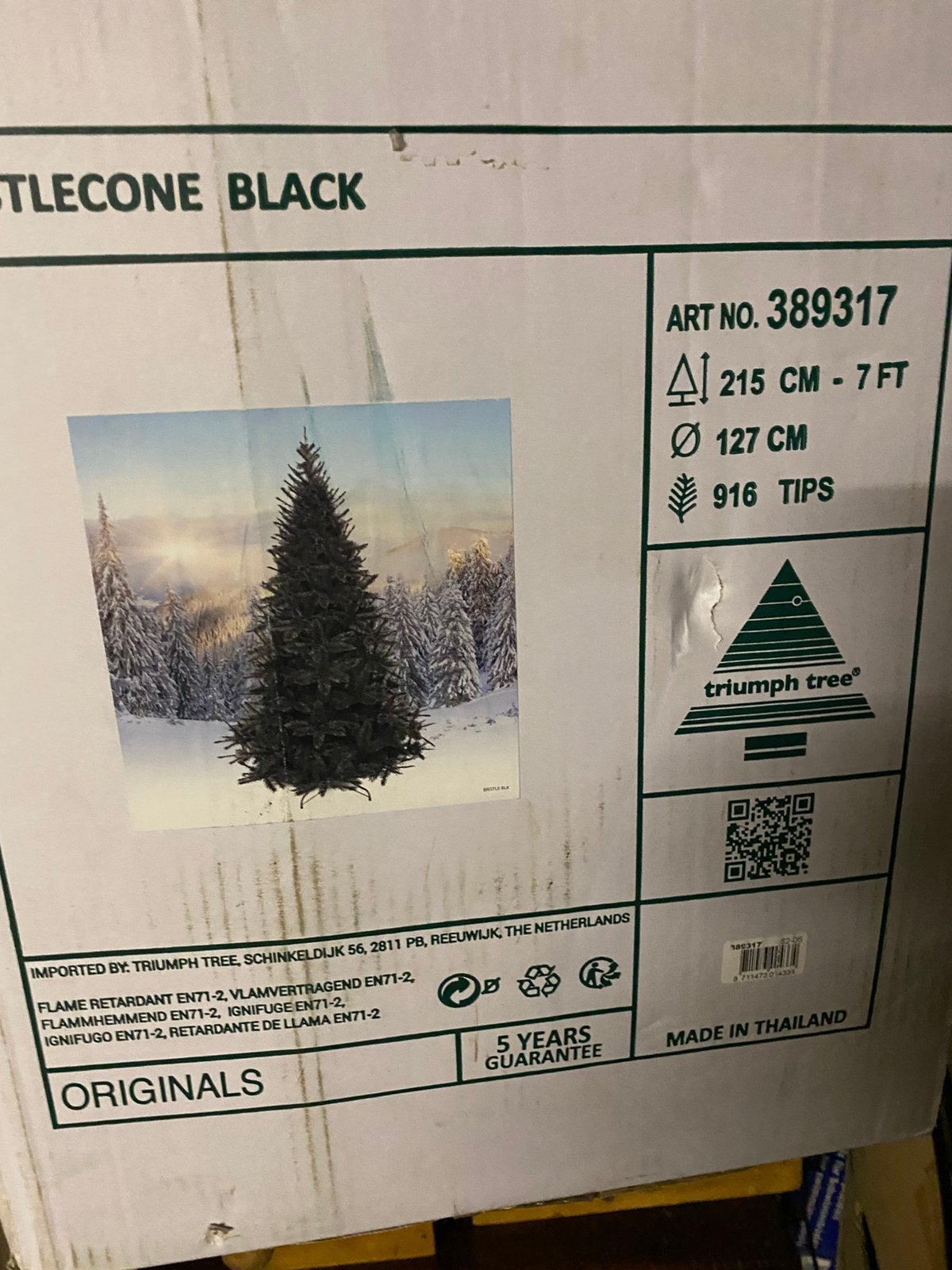 Kerstboom, Ophalen, Zo goed als nieuw