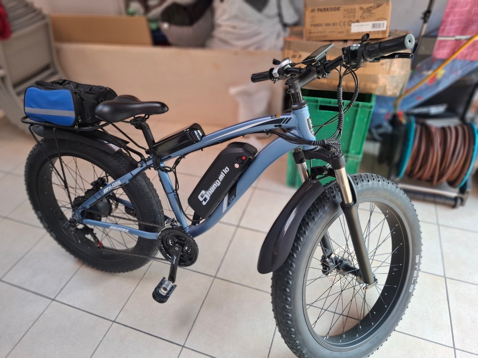 vélo électrique, Ophalen
