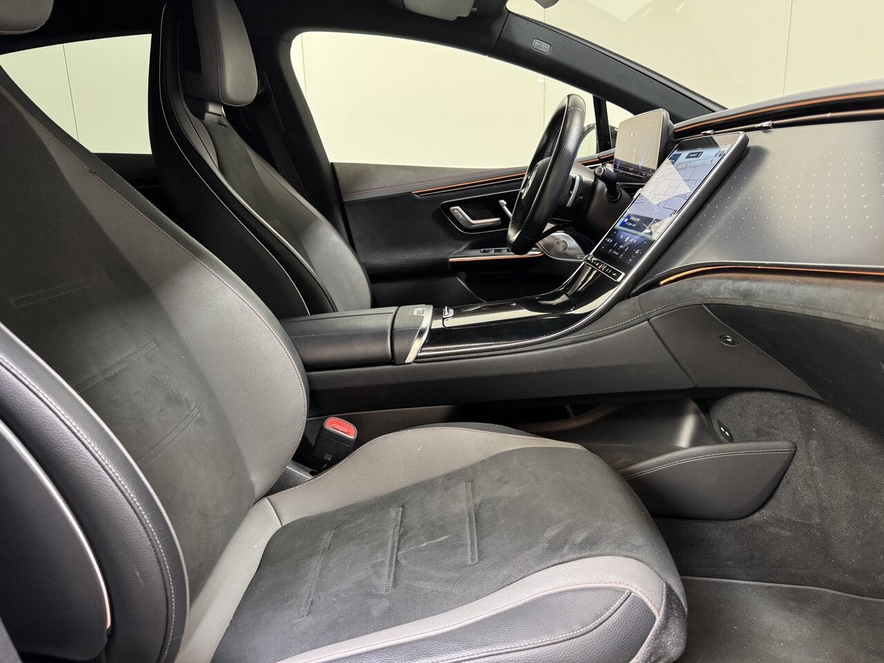 Mercedes-Benz EQE 350 AMG Line - Airmatic - Range 550 KM! S, Auto's, Mercedes-Benz, 217 kW, 0 kg, Zwart, Elektrisch