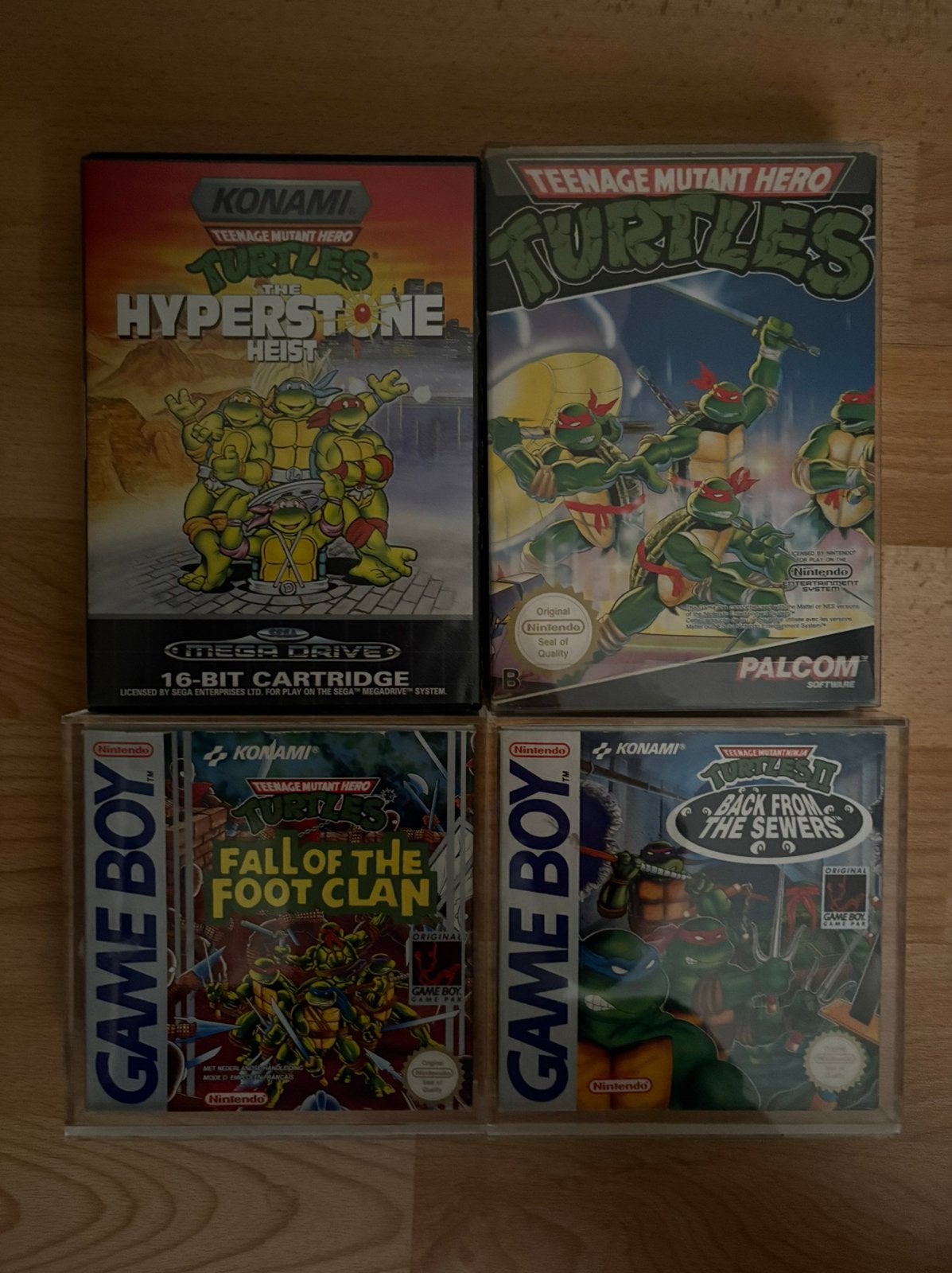 Turtles, Ophalen, Zo goed als nieuw