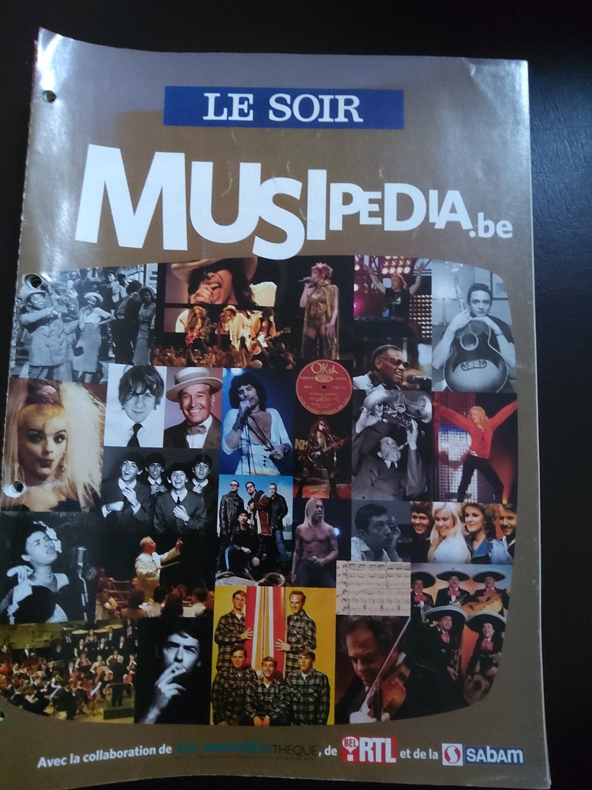 musipedia edite par le soir, complet, Boeken, Ophalen of Verzenden, Zo goed als nieuw