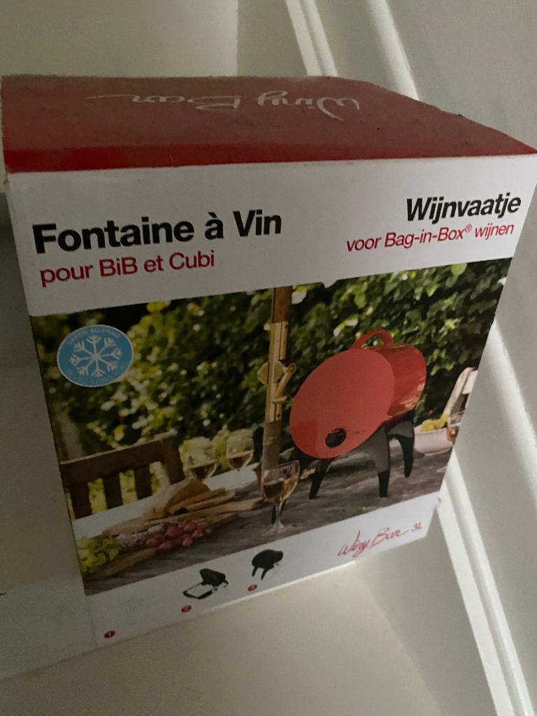 Wijnvat 3L wit, Huis en Inrichting, Ophalen, Nieuw, Wit, Modern