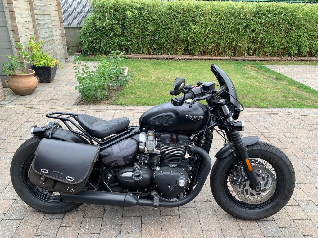 Moto triumph bobber black, Motoren, Motoren | Triumph, Particulier, Overig, meer dan 35 kW, 2 cilinders, Motorrijbewijs A, Handgeschakeld