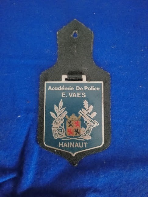 Ancienne breloque d'école de police, Collections, Enlèvement ou Envoi, Gendarmerie, Emblème ou Badge