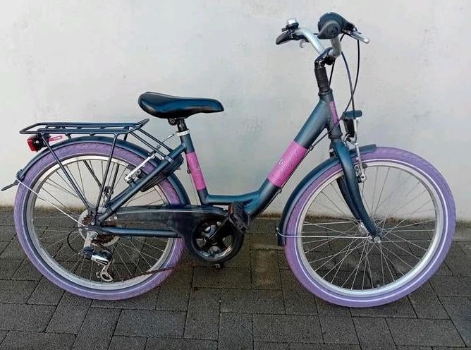 Meisjesfiets alu BFK Blizz 22inch 6speed NIEUWPRIJS 379€ 🚴‍, Fietsen en Brommers, Fietsen | Kinderfietsjes, Ophalen, Gebruikt