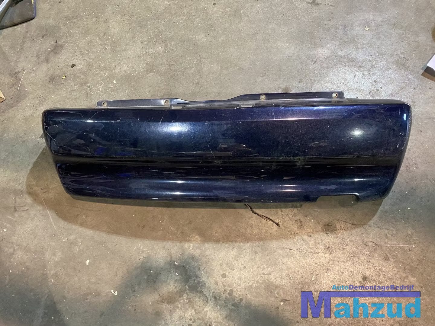 VW POLO 6N 3 deurs BLAUW LC5H Achterbumper Bumper achter, Autos : Pièces & Accessoires, Carrosserie & Tôlerie, Arrière, Pare-chocs