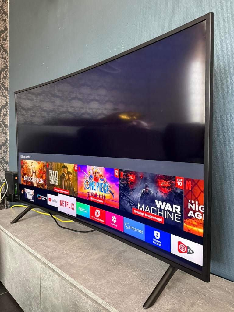 Samsung 49” Curved Smart TV 4K UHD, Audio, Tv en Foto, Televisies, Ophalen, LED, 50 Hz, Zo goed als nieuw