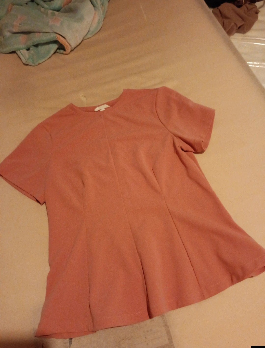 t shirt évasé rose, Kleding | Dames, H&M, Maat 42/44 (L), Nieuw, Ophalen of Verzenden