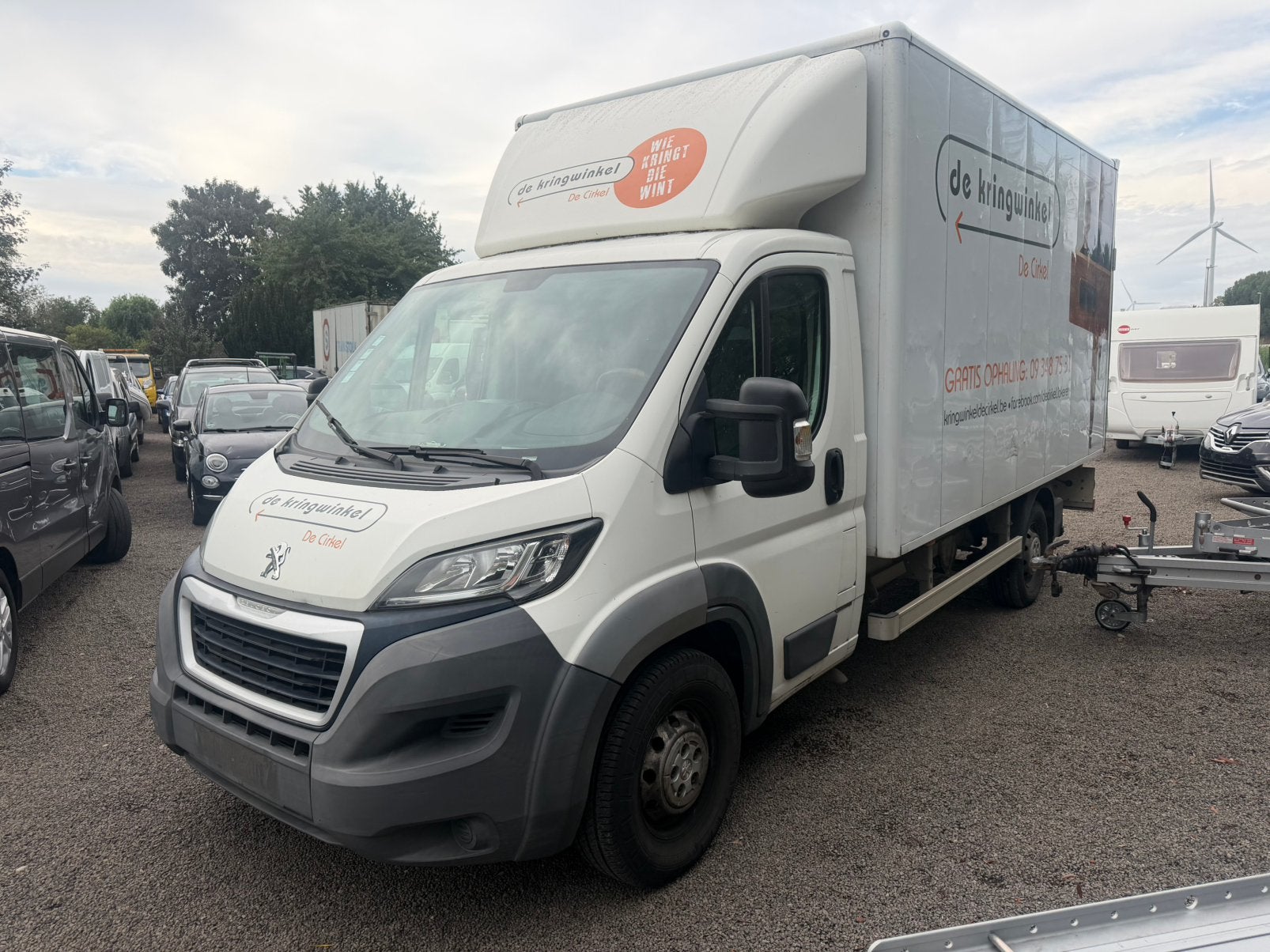 Peugeot Boxer 2.2hdi - meubelbak met laadlift - 150pk, 110 kW, Bedrijf, Diesel, Te koop