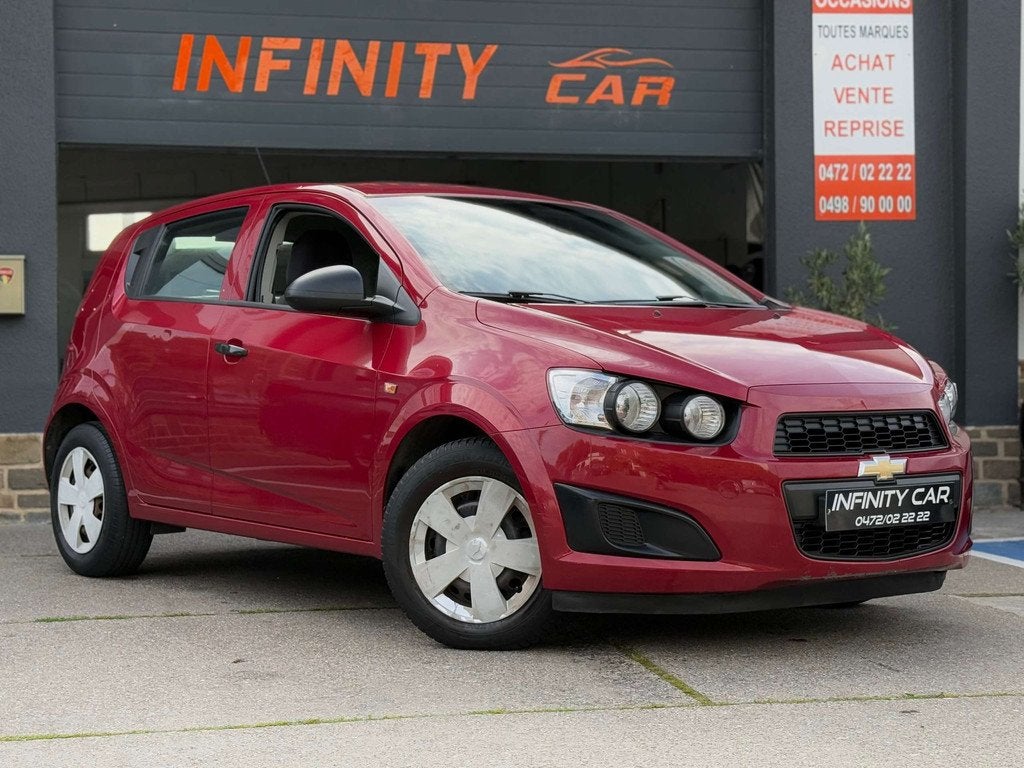 Chevrolet Aveo Aveo 1.2i LT, Autos, Rouge, Euro 5, Achat, 1503 kg