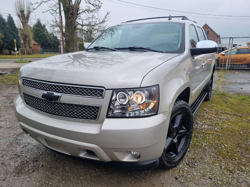 Chevrolet Avalanche 2009 5.3i v8 Lpg 315cv 231kw Gps Ac Cuir, Auto's, Automaat, Zwart, Leder, Bedrijf