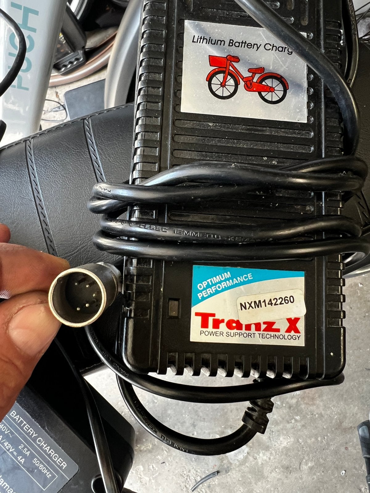 4 Oplader elektrische fiets, Ophalen