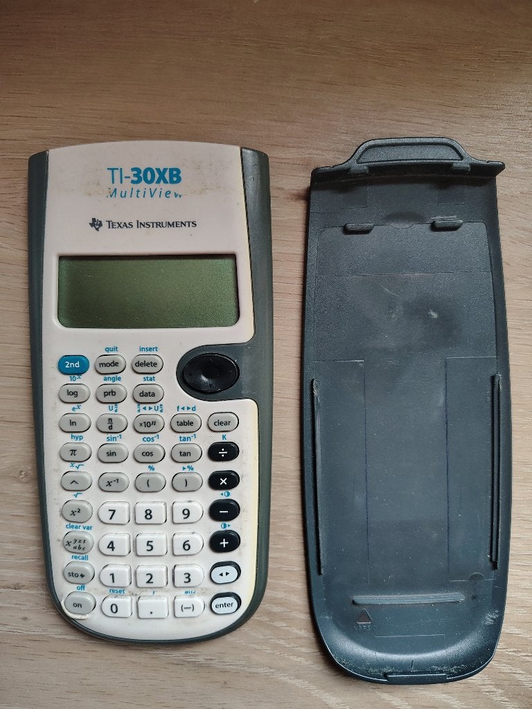 Texas instruments rekenmachine- TI-30XB multiview, Ophalen