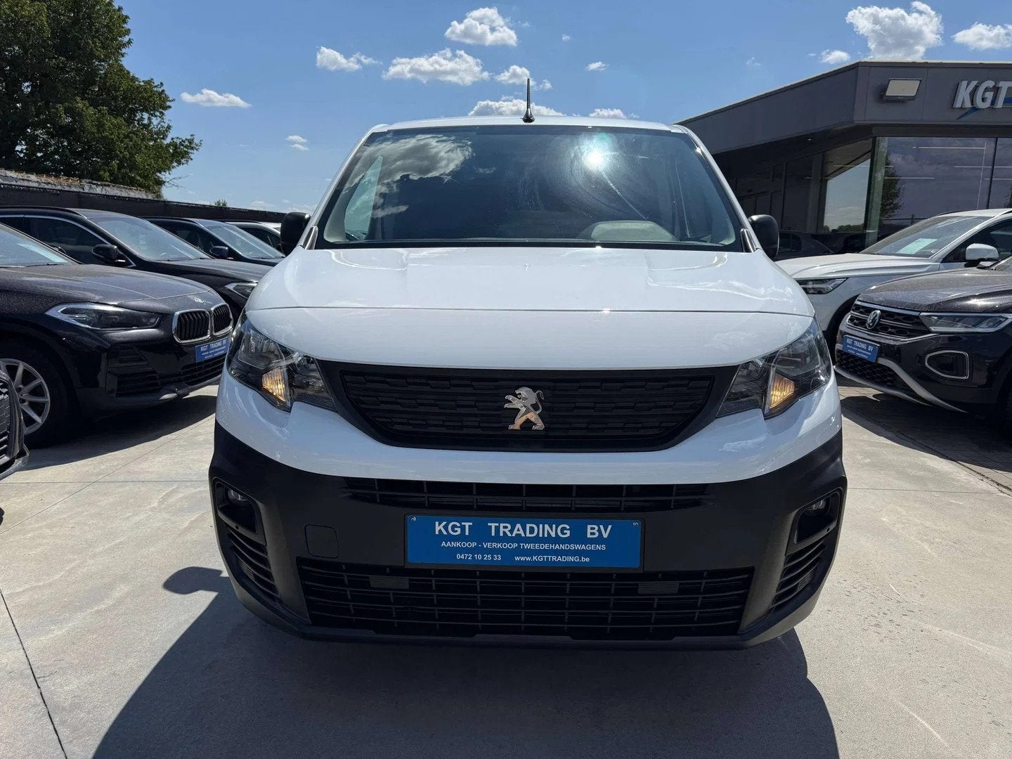 Peugeot Partner 1.5 BLUEHDI 102PK L2 CARPLAY NAVIGATIE BLUET, Auto's, Stof, Gebruikt, 4 cilinders, USB