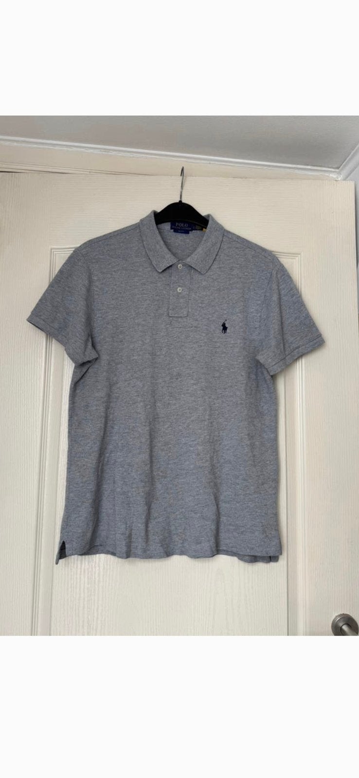 Polo homme Ralph Lauren taille L, Enlèvement, Porté, Taille 52/54 (L), Gris