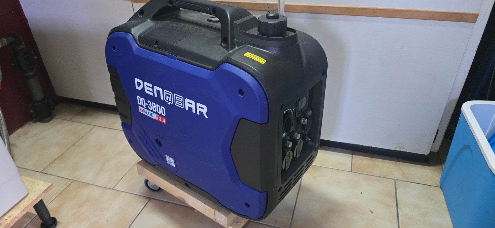 groupe électrogène, Bricolage & Construction, Générateurs, 5 à 10 kVA, Réduction de bruit, Comme neuf, Enlèvement