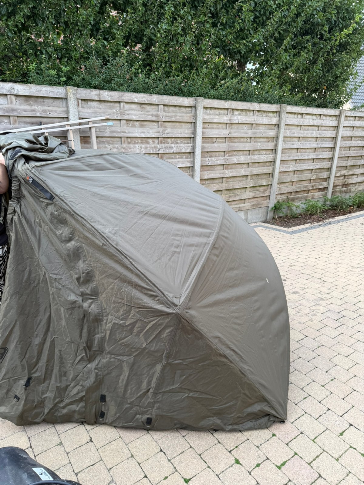 Fox r series brolly met alles erbij, Ophalen