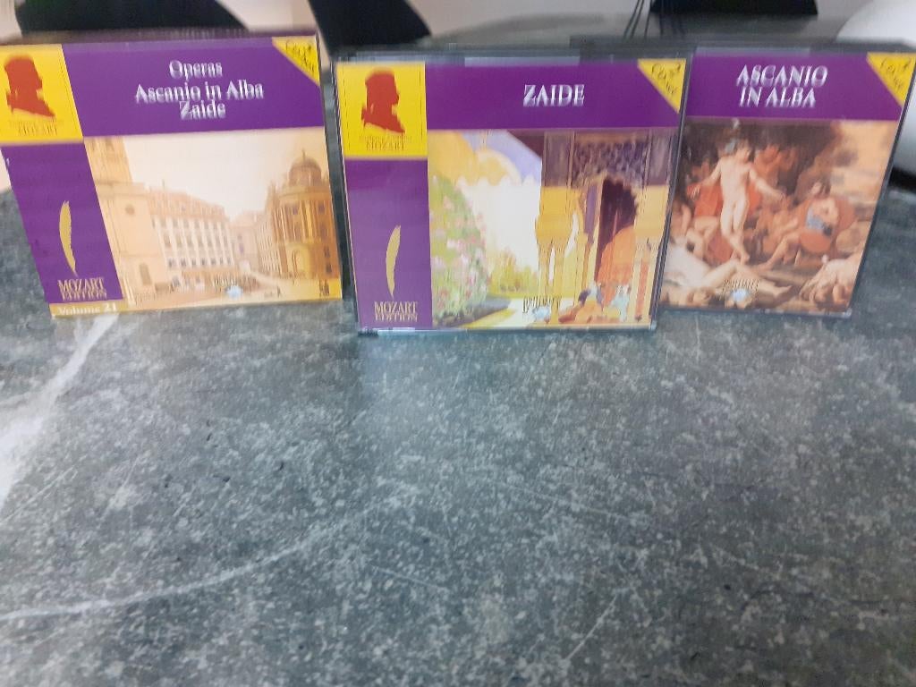 klassieke muziek 5 cd box Mozart Edition, Cd's en Dvd's, Cd Singles, 6 singles of meer, Ophalen, Zo goed als nieuw, Klassiek