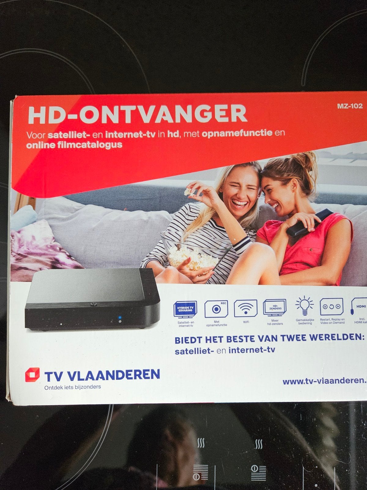 sateliet ontvanger TVVlaanderen., Audio, Tv en Foto, Schotelantennes, Ophalen