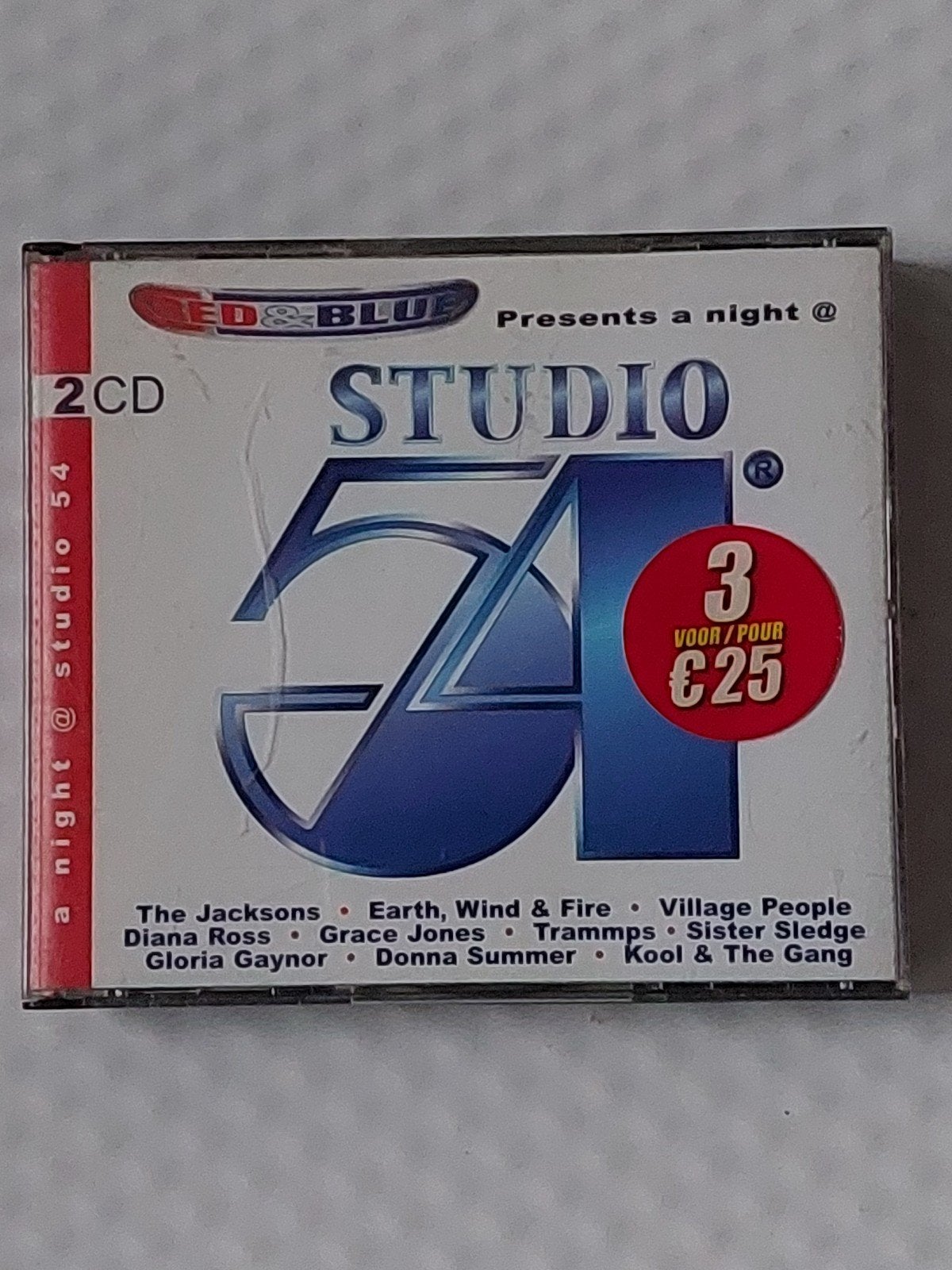 RED & BLUE Presents A Night @ STUDIO 54, Verzenden, Zo goed als nieuw
