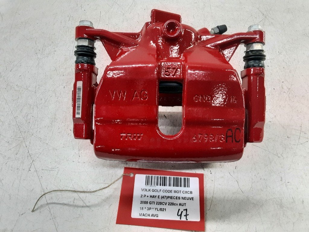 ETRIER DE FREIN AVANT GAUCHE Golf VII (AUA) (5Q0105DR), Autos : Pièces & Accessoires, Volkswagen, Mevr. I. Hauben, Utilisé, Rue de l'Espoir 34 34
4030  GRIVEGNÉE, BE