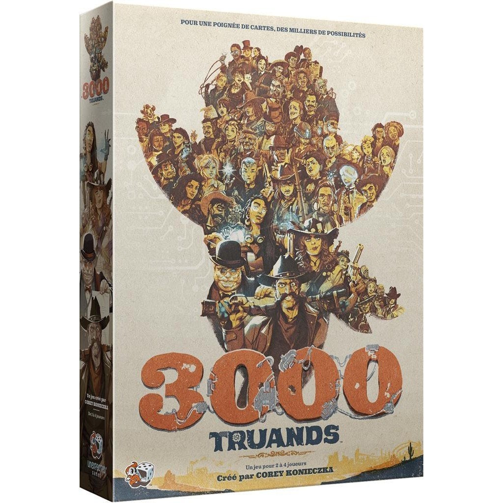 Jeu de société neuf -  3000 Truands, Hobby & Loisirs créatifs, Jeux de société | Autre, 1 ou 2 joueurs, Enlèvement, Neuf, Unexpected Games