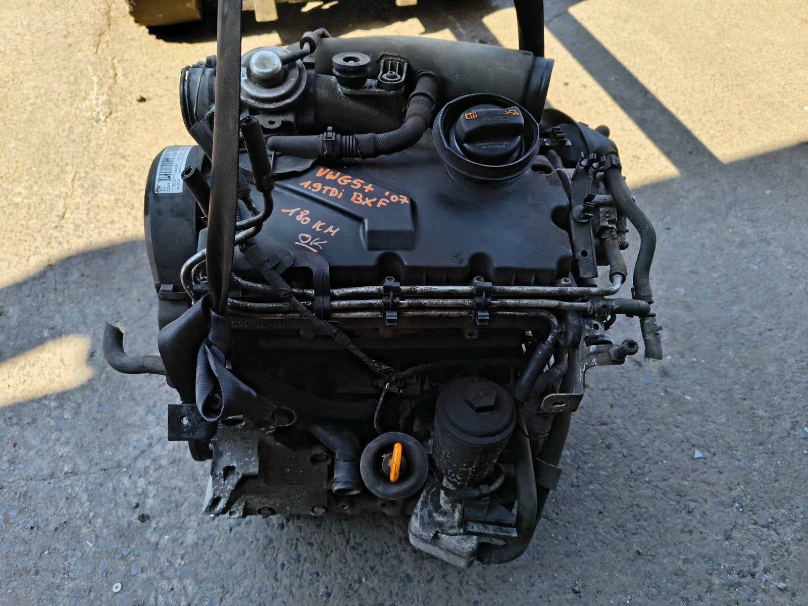 Volkswagen Golf 5+ 1.9 TDI BXF motor, Gebruikt, Volkswagen, ., Ophalen of Verzenden