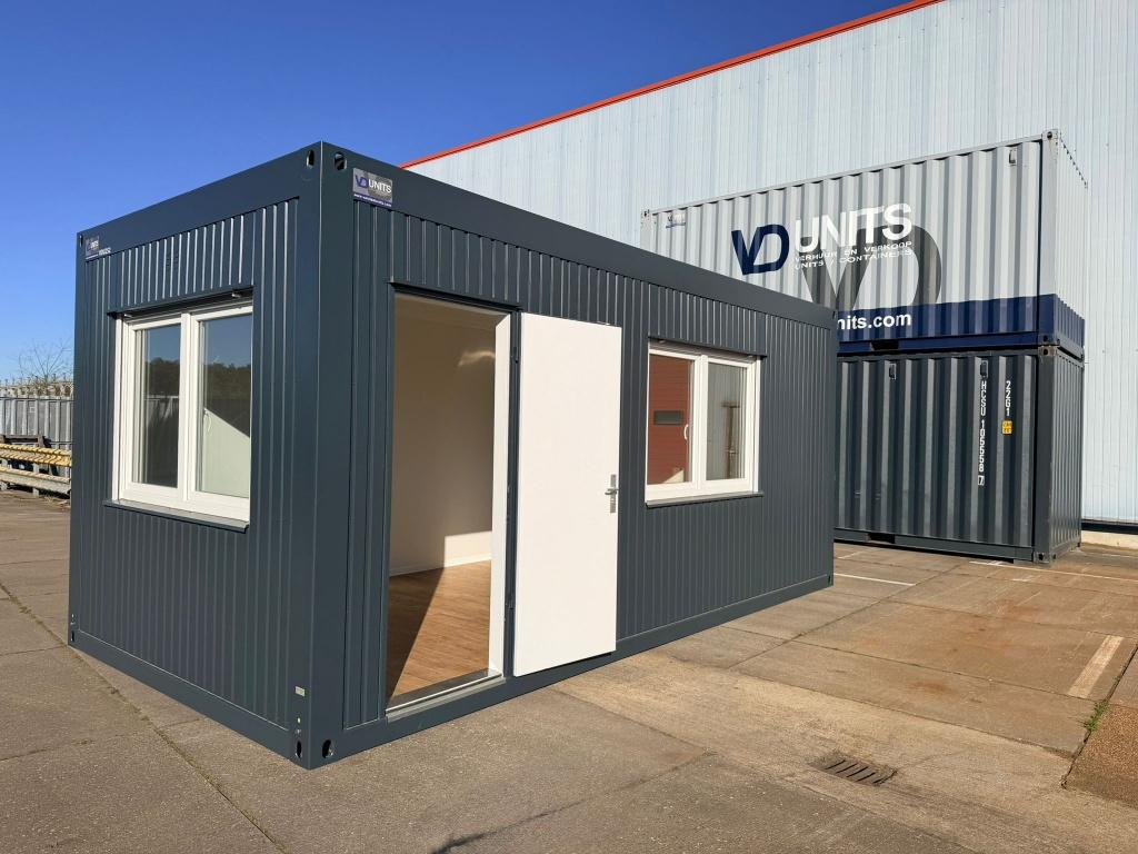 Nieuwe geïsoleerde kantoor unit / container 6m x 3m, Ophalen