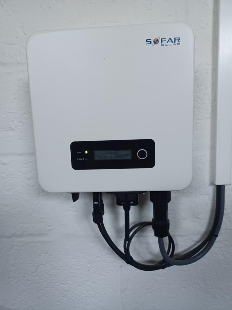 Omvormer voor zonnepanelen sofar 2200TL-G3 monofasig, Ophalen