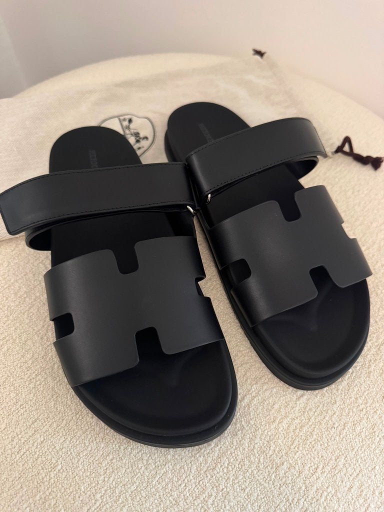 Sandale Chypre homme noir, Neuf, Enlèvement ou Envoi, Sandales, Noir