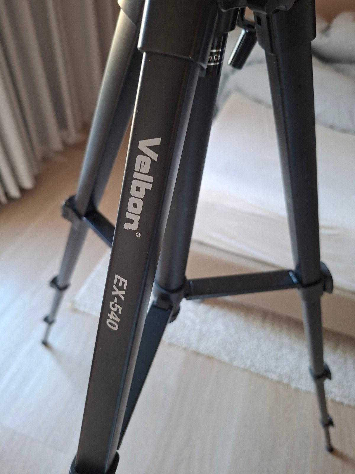 Velbon ex 540 statief, Audio, Tv en Foto, Ophalen, Zo goed als nieuw, Driepoot, Velbon