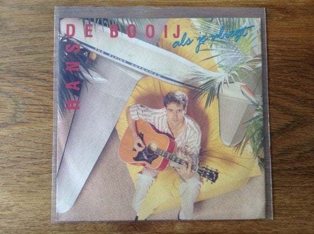 single hans de booij, En néerlandais, Enlèvement ou Envoi, 7 inch, Housse de protection extérieure