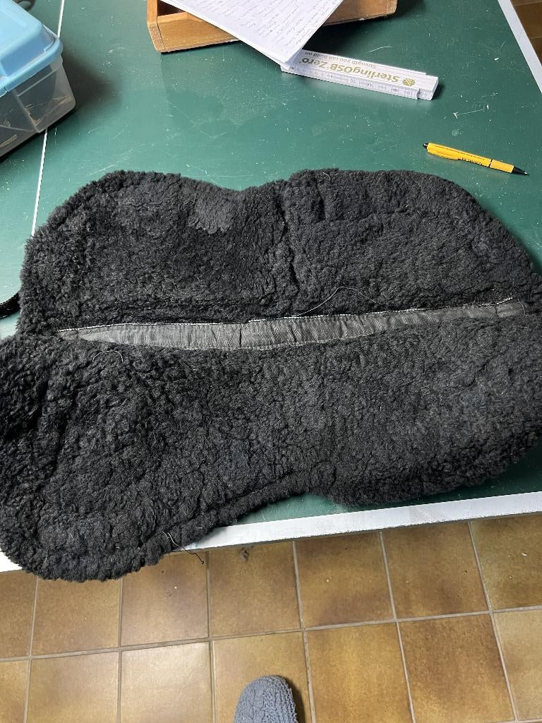 zadelonderlegger bontje HKM sport, Dieren en Toebehoren, Ophalen, Gebruikt