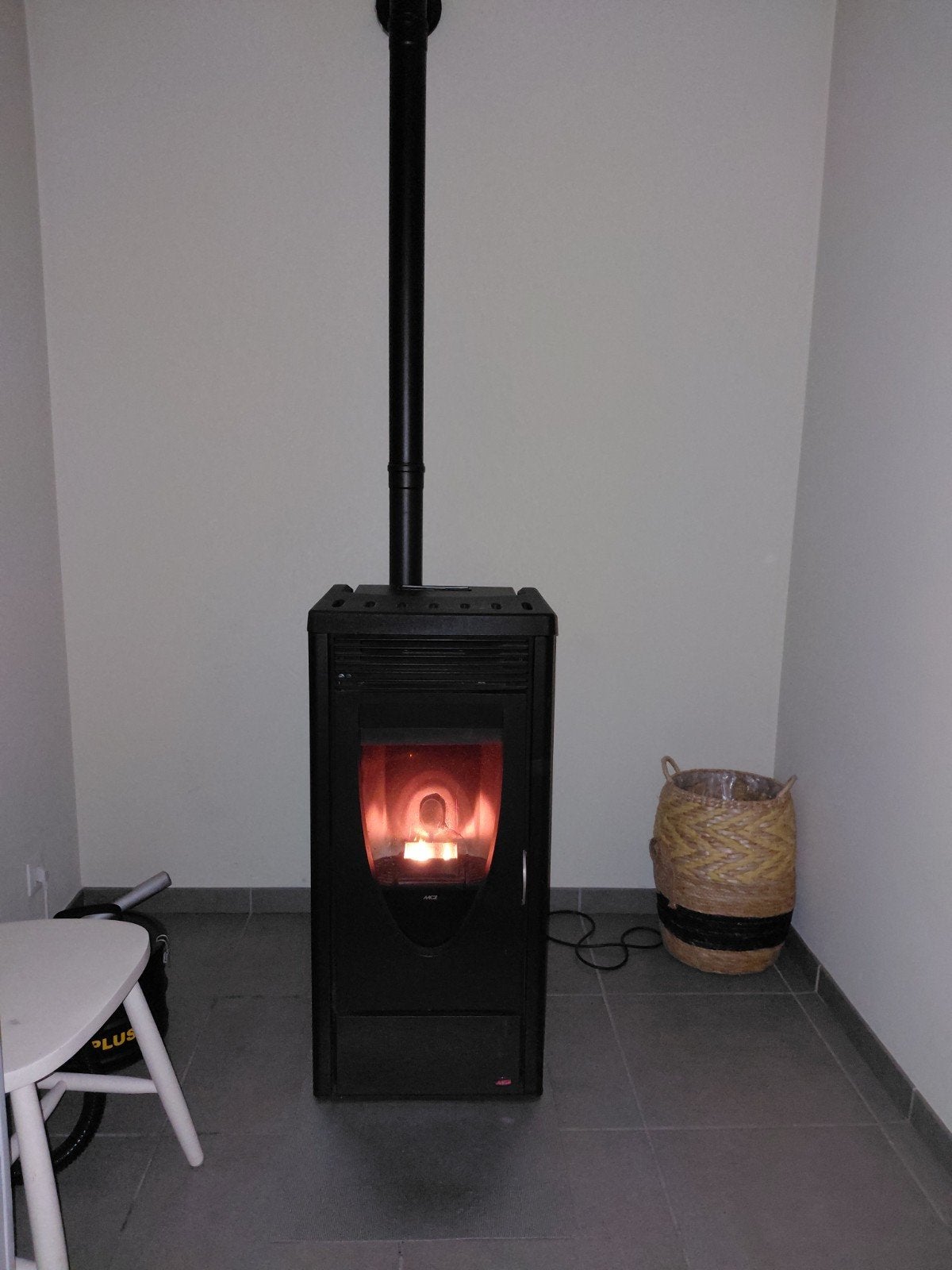 Poele à pellets MCZ 8kw, Enlèvement