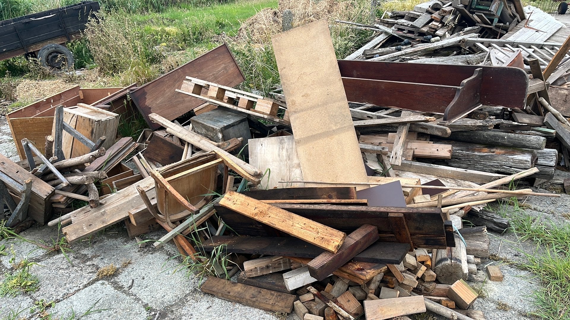 Brandhout gratis, Enlèvement