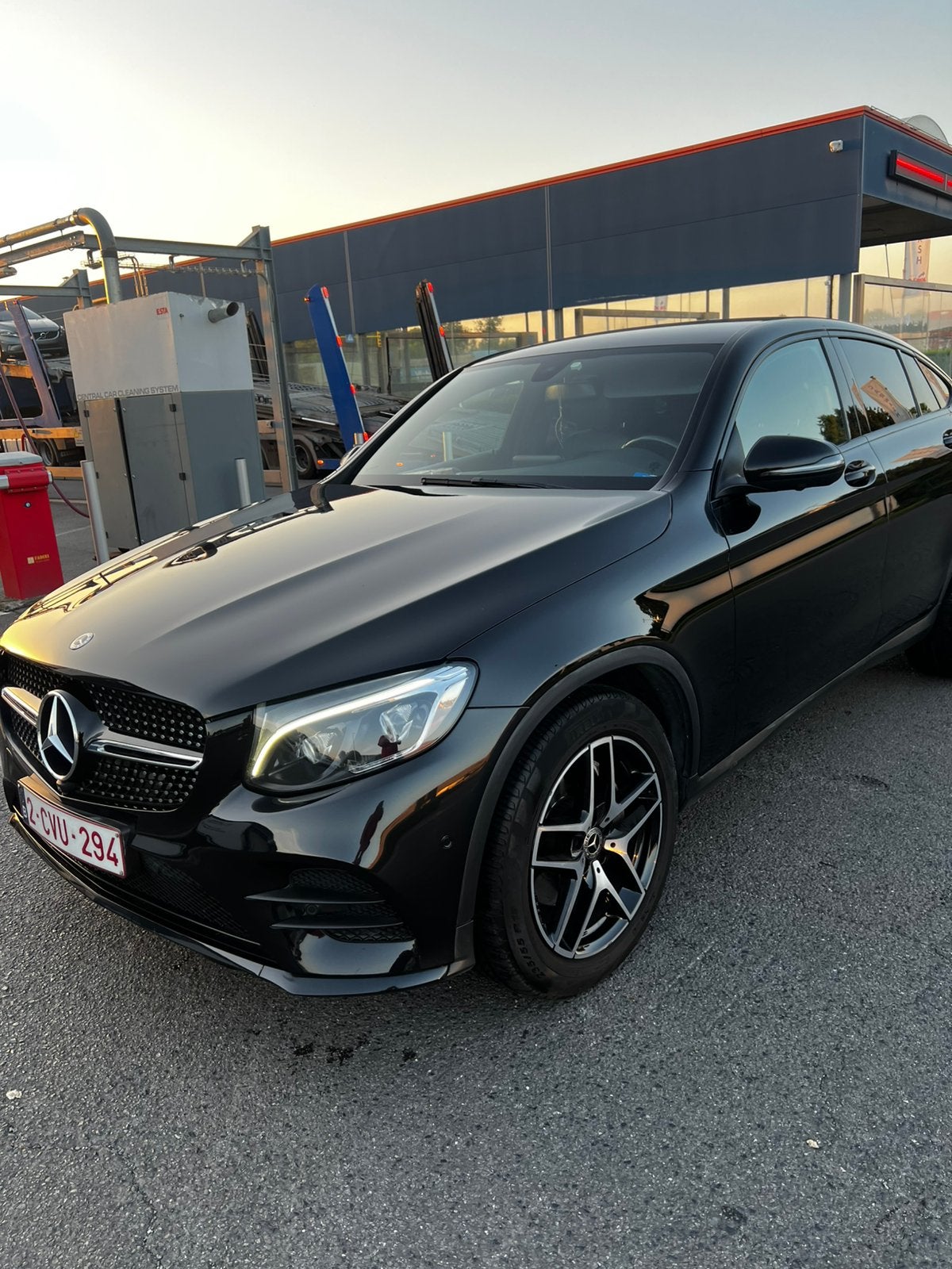Mercedes glc 2018, Autos, Cuir et Alcantara, Achat, Euro 6, Noir