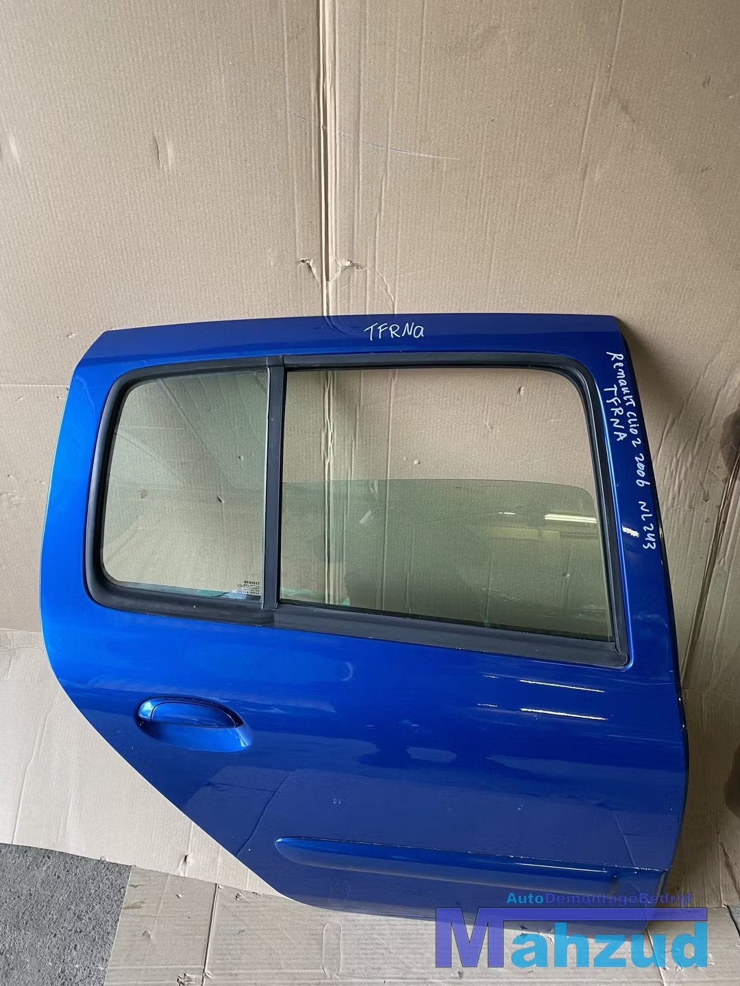 RENAULT CLIO 2 BLAUW TFRNA rechts achter deur portier, Renault Group, Contact.group@renault.com, Renault, Utilisé