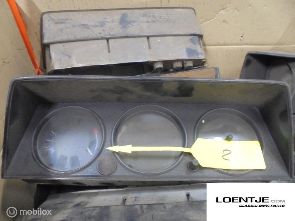 Tellerbak glas BMW 02 1602 1802 2002 type 2, Gebruikt, Ophalen of Verzenden, BMW, BMW