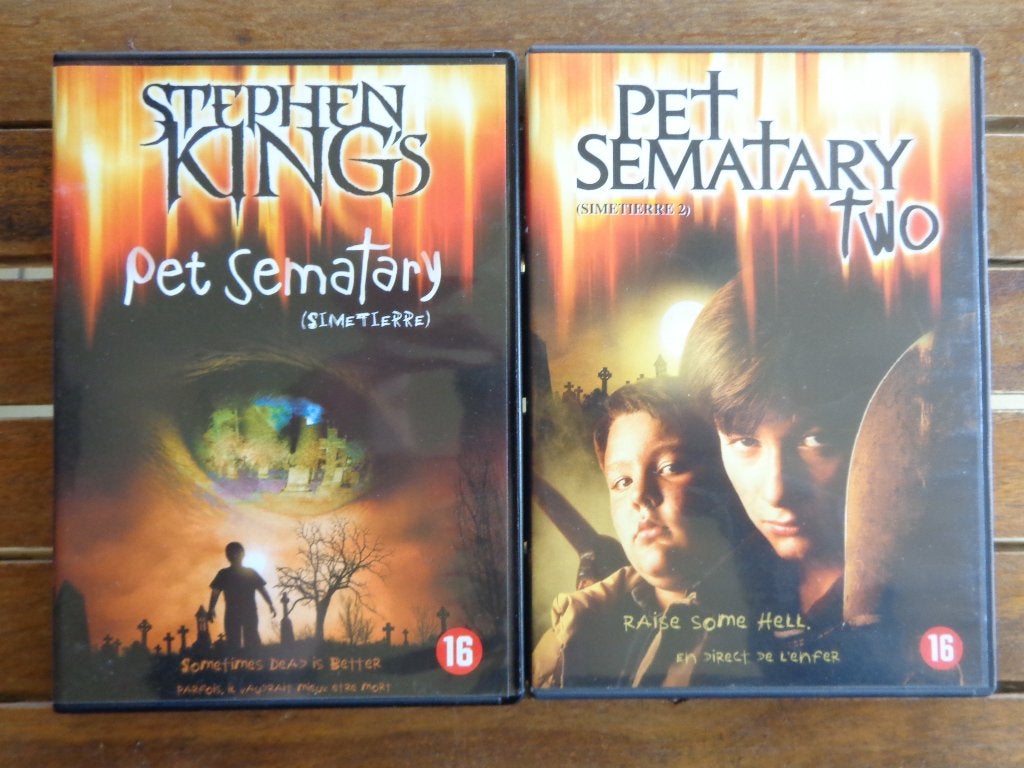 )))  Simetierre 1 & 2  //  Stephen King  (((, Enlèvement ou Envoi, Néerlandais, À partir de 16 ans, Occulte
