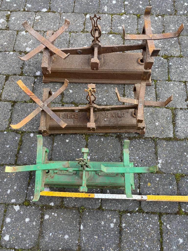 Vintage weegschalen, Electroménager, Balances, Moins de 10 kg, Analogique, Autres types, Enlèvement