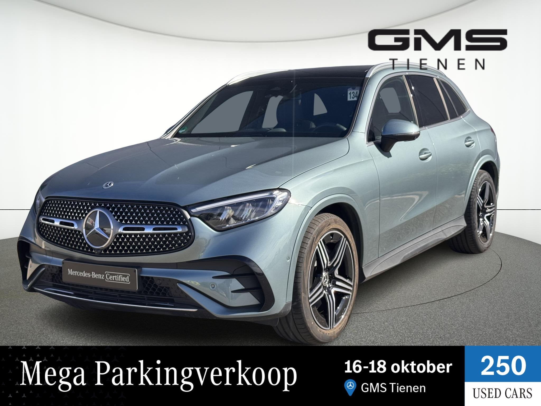 Mercedes-Benz GLC GLC 200 4MATIC Luxury Line (automatique), Autos, Argent ou Gris, Entreprise, Noir, 5 portes