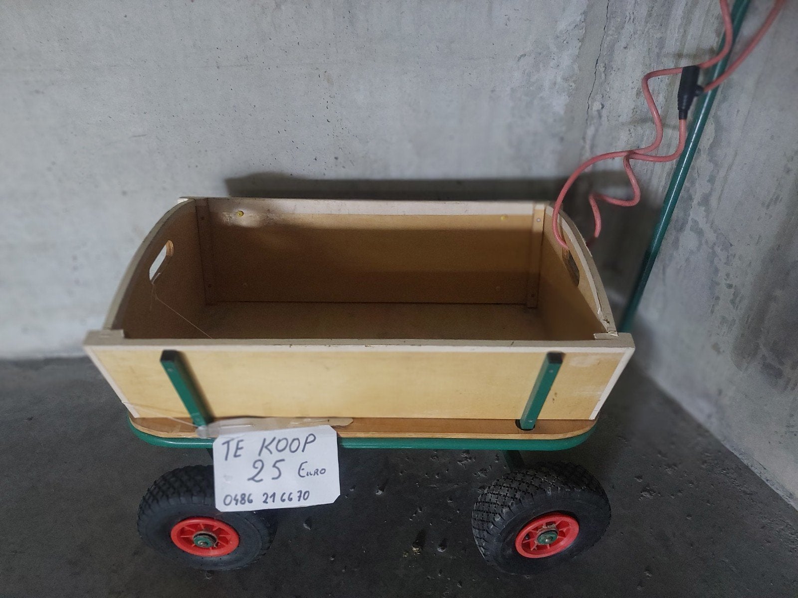 bolderkar, Caravans en Kamperen, Bolderkarren, Ophalen, Gebruikt