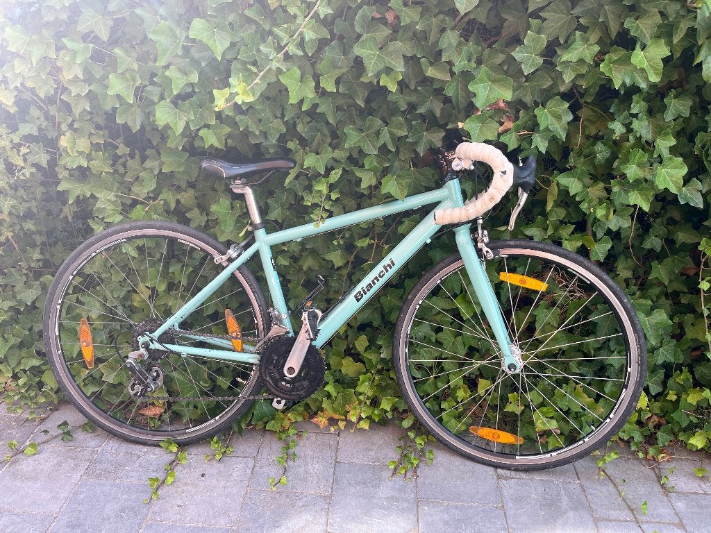 Koersfiets bianchi 24 inch, Fietsen en Brommers, Fietsen | Kinderfietsjes, Ophalen, Gebruikt, 20 inch of meer