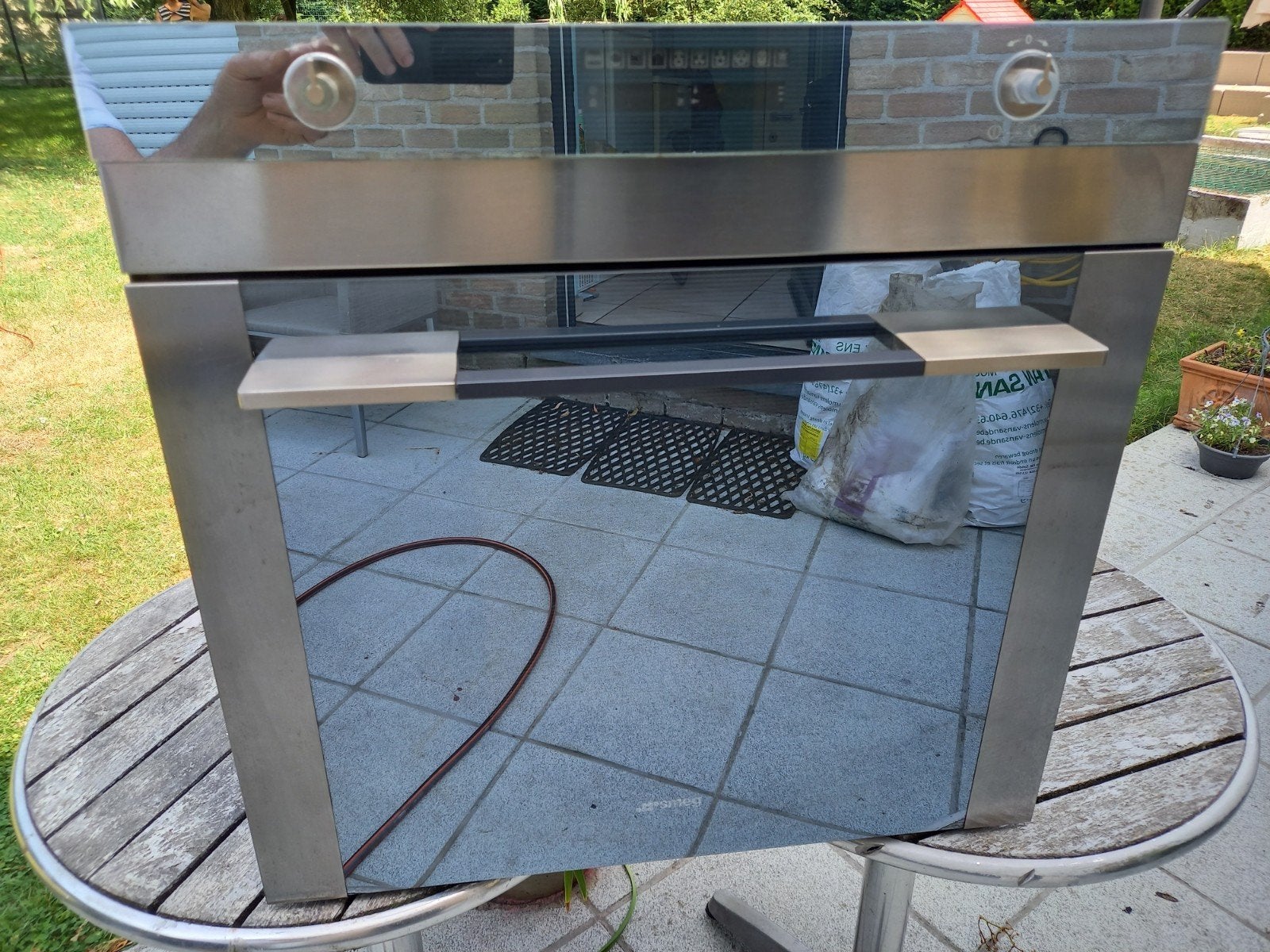 Oven smeg SC110 te koop, Elektronische apparatuur, Ophalen, Inbouw, Oven