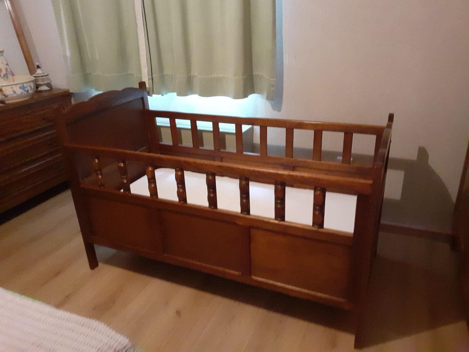 Babybedje, Ophalen